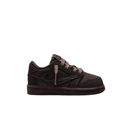 Детские кроссовки Air Jordan 1 Low Travis Scott, коричневые