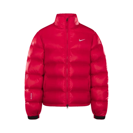 Куртка-пуховик Nike x NOCTA Sunset, красная