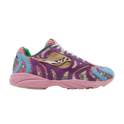 Кроссовки Saucony Grid Azura 2000 Remember Who Fronted, разноцветные