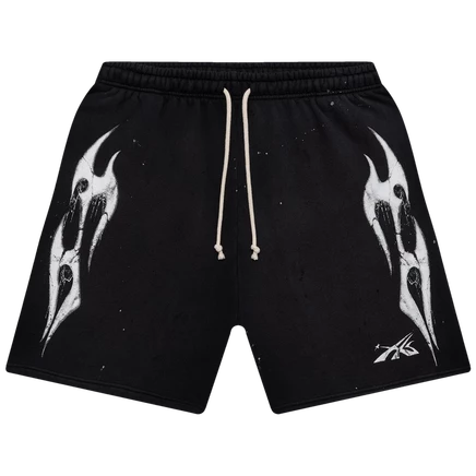 Шорты Hellstar Spiderweb Sport Logo, черные