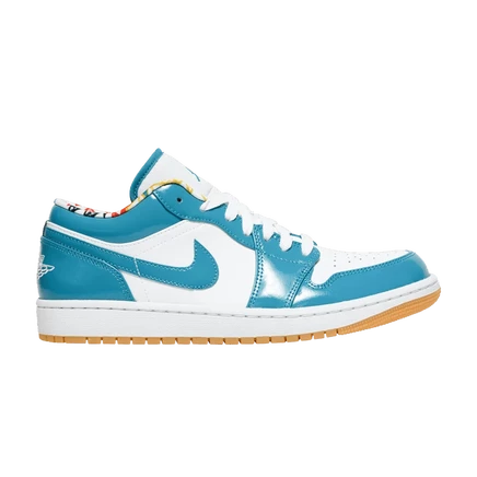 Кроссовки Air Jordan 1 Low Barcelona, белые