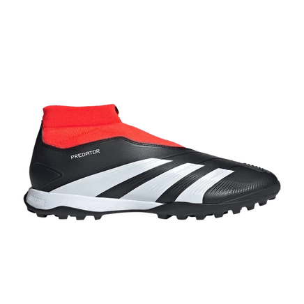 Футбольные бутсы Adidas Predator 24 League без шнурков, чёрные