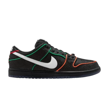 Кроссовки Nike Dunk Low SB Bronx Girls Skate, черные