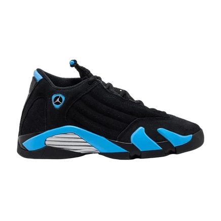 Детские кроссовки Air Jordan 14 Retro, черно-синие