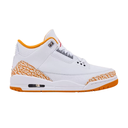 Женские кроссовки Air Jordan 3 Orange Citrus, оранжевые