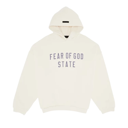 Флисовая толстовка Fear of God Essentials кремового цвета 