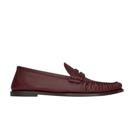 Женские лоферы Saint Laurent Laurent Loafer, красные