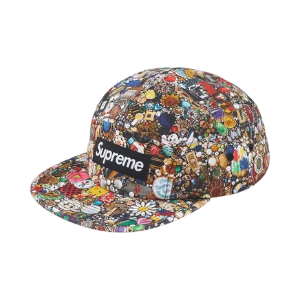 Кепка Supreme x Mike Kelley Camp Cap, мультиколор