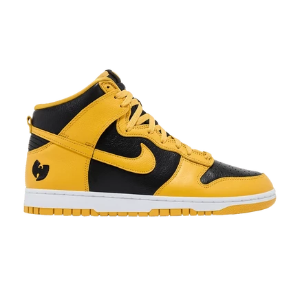 Кроссовки Nike Dunk High Retro Wu-Tang, желтые