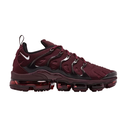 Кроссовки Nike Air VaporMax Plus Night Maroon, бордовые