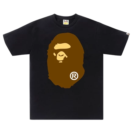 Футболка BAPE Big Ape Head, черная