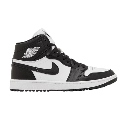 Кроссовки Air Jordan 1 High Golf Panda, черные