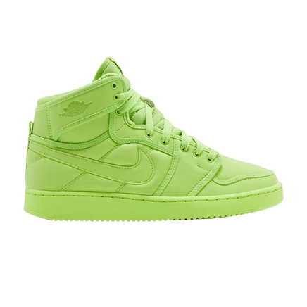 Женские кроссовки Air Jordan 1 KO Billie Eilish, зеленые