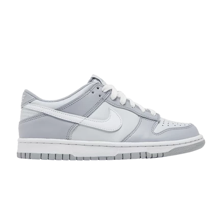 Детские кроссовки Nike Dunk Low «Pure Platinum Wolf Grey», серые