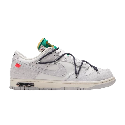 Кроссовки Nike Dunk Low Off-White 20 of 50, белые