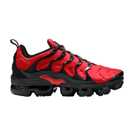 Кроссовки Nike Air VaporMax Plus 'University Red' красного цвета