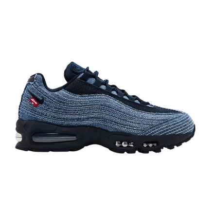Кроссовки Levi's x Nike Air Max 95 «Obsidian», темно-синие