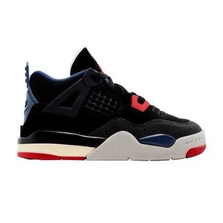 Детские кроссовки Air Jordan 4 Retro Rare Air, черные