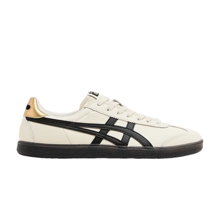 Кроссовки Onitsuka Tiger Tokuten, бело-черно-золотые