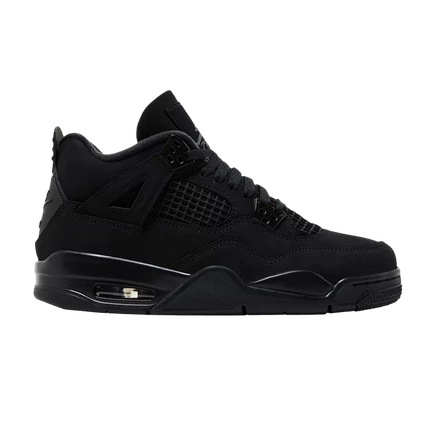 Детские кроссовки Air Jordan 4 Retro GS Black Cat, черные