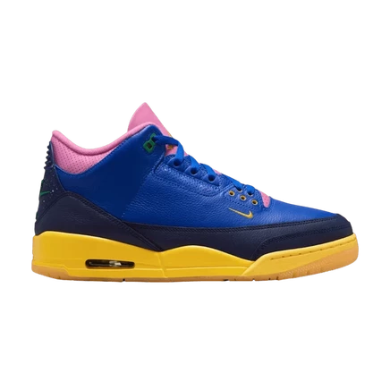 Air Jordan 3 Ретро 'Brazil' синего цвета