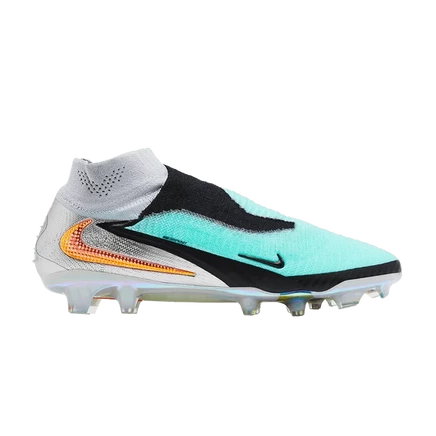 Кроссовки Nike Phantom 6 High Elite FG 'Chrome Black' бирюзового цвета
