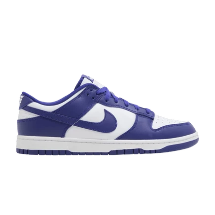 Кроссовки Nike Dunk Low «Concord» кожаные, синие