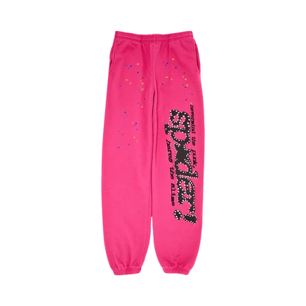 Джоггеры SP5DER P*nk V2, розовые