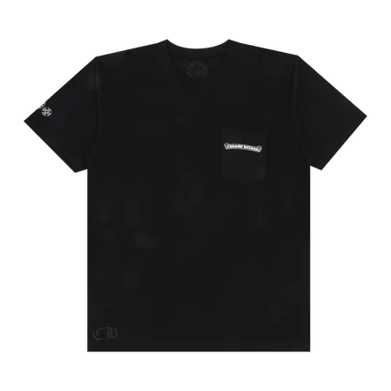 Футболка Chrome Hearts Cross, черная/многоцветная