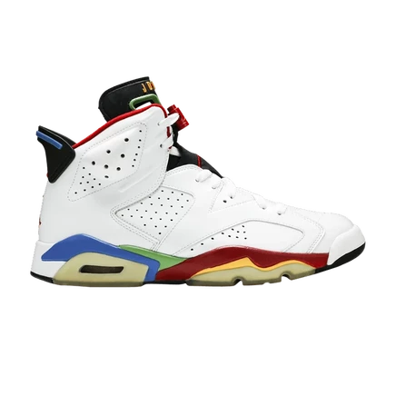 Кроссовки Air Jordan 6 Retro Olympic, белые
