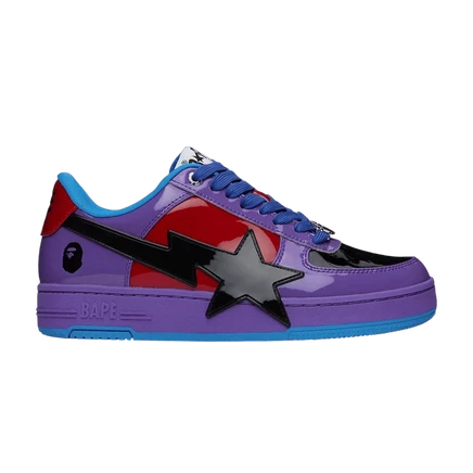 Женские кроссовки Bape Bapesta OS #1, фиолетовые