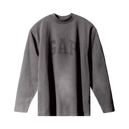 Футболка с длинным рукавом Yeezy GAP Dove, темно-серая