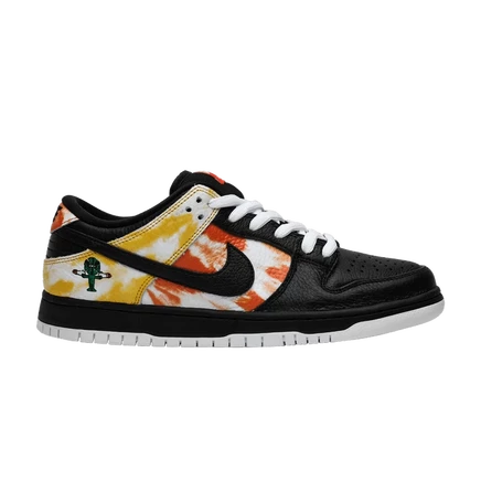 Кроссовки Nike Dunk SB Low Tie-Dye Raygun, черные