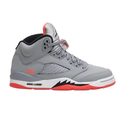Детские кроссовки Air Jordan 5 Retro «Hot Lava», серые