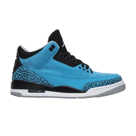 Кроссовки Air Jordan 3 Retro, голубые
