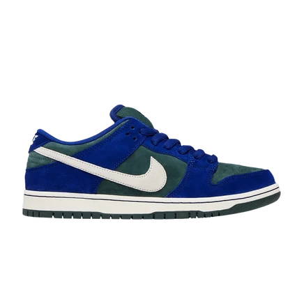 Мужские кроссовки Nike Dunk Low Pro SB Deep Royal Vintage Green, синие