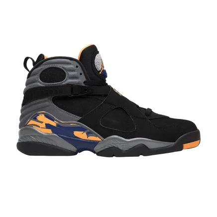 Мужские кроссовки air jordan 8 retro phoenix suns, черные