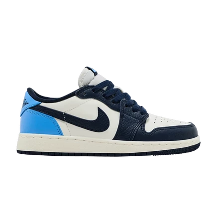 Детские кроссовки Air Jordan 1 Retro Low OG GS, синие