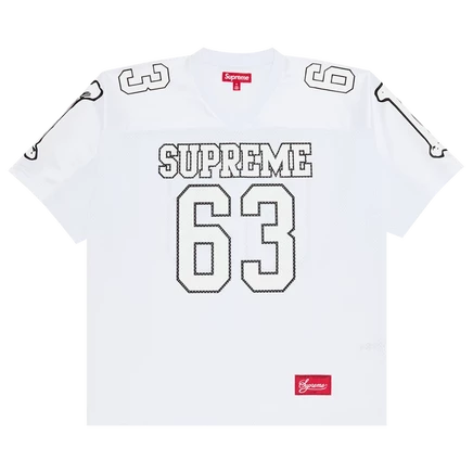 Унисекс джерси Supreme Bones, белая
