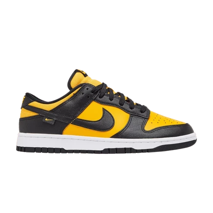 Кроссовки nike dunk low reverse goldenrod, желтые