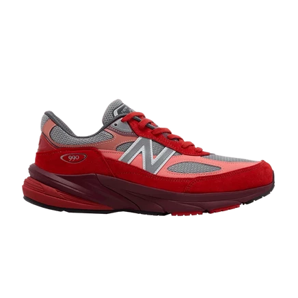 Кроссовки New Balance 990v6 Teddy Santis, красные
