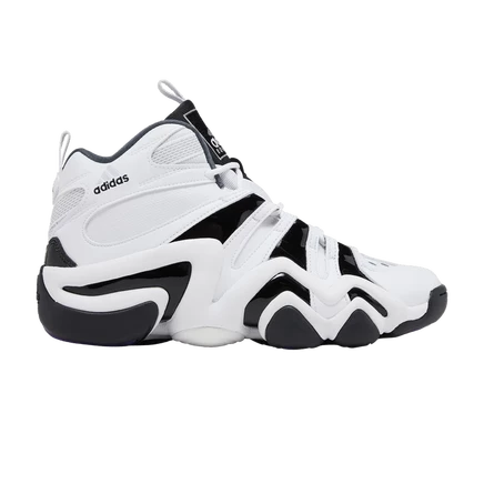 Мужские кроссовки Adidas Crazy 8 2023, бело-черные