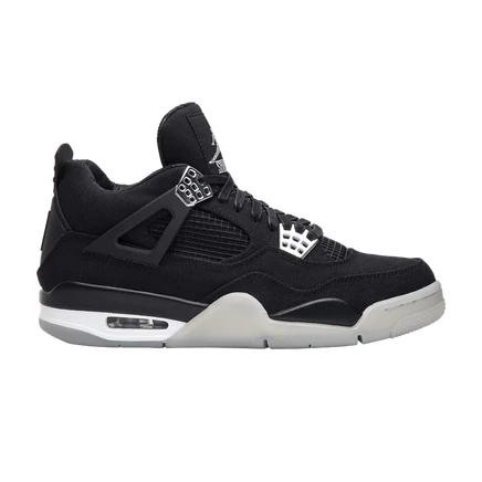 Кроссовки Air Jordan 4 Eminem×Carhartt, черно-хромовые