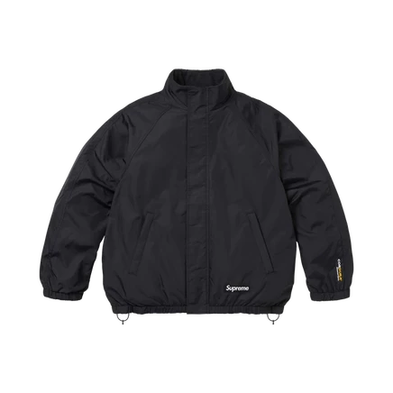 Куртка Supreme Polartec Track реверсивная, черная
