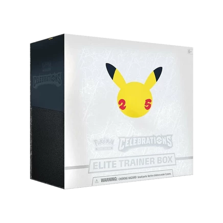 Коллекционный набор Pokémon TCG Elite Trainer Box «25th Anniversary Celebrations», разноцветный