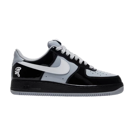 Кроссовки Nike AF1 Low Central Cee, черно-бело-серые