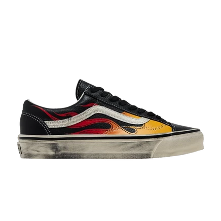 Кроссовки Vans Old Skool LX «Archive Flame Black», черные