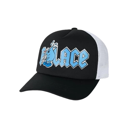 Кепка Palace World Industries Trucker, черная