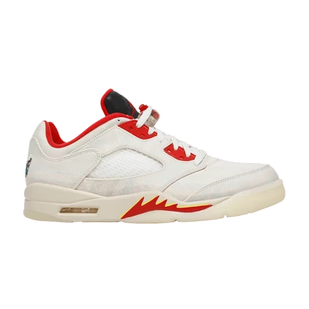 Мужские кроссовки Air Jordan 5 Low CNY, кремовые