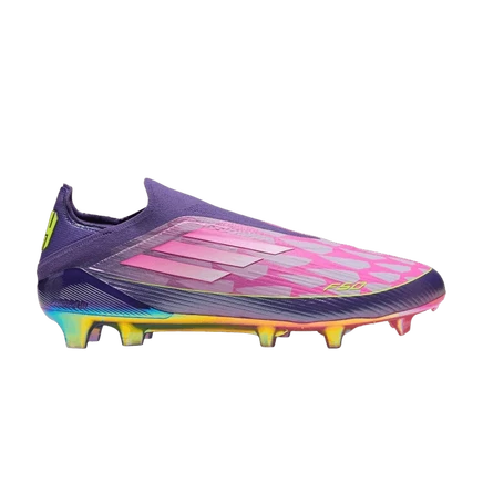 Бутсы Adidas F50 Elite Laceless FG, фиолетовые